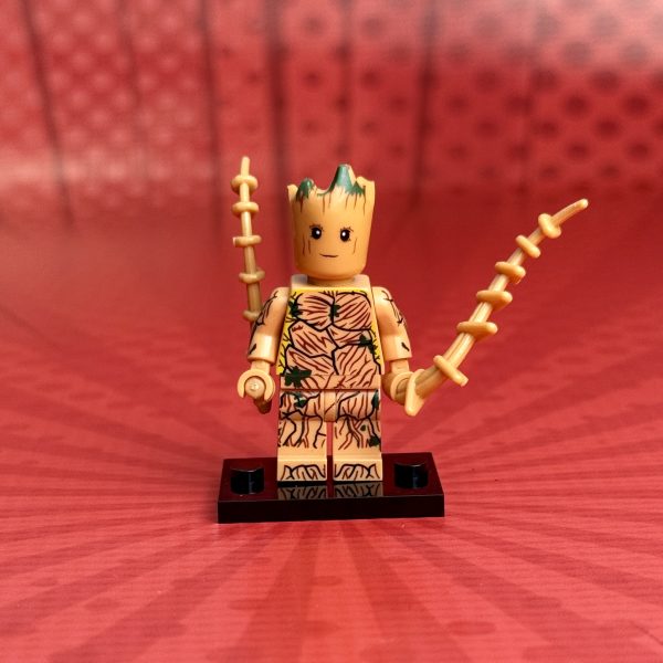 Groot (v2) Minifigure | Superhero Guardians of the Galaxy