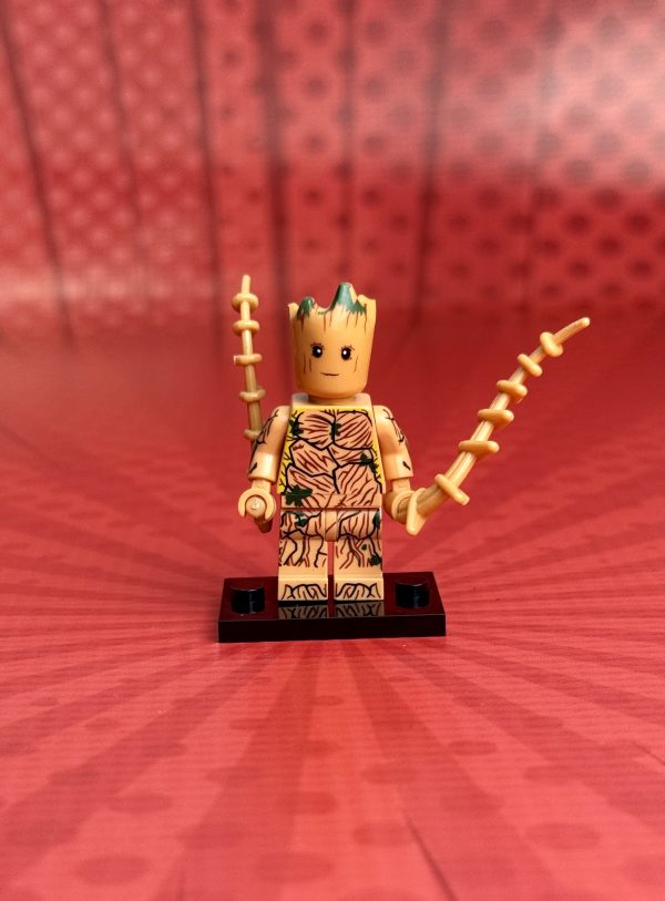 Groot (v2) Minifigure | Superhero Guardians of the Galaxy