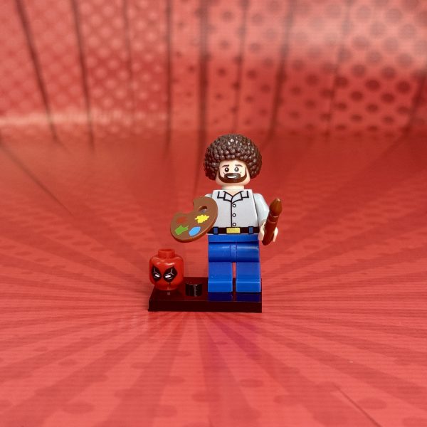Bob Ross (Deadpool) Minifigure | Celeb