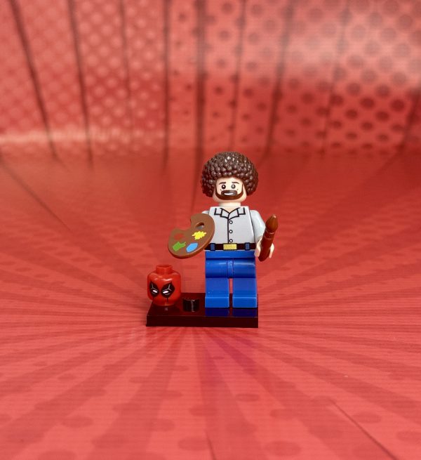 Bob Ross (Deadpool) Minifigure | Celeb