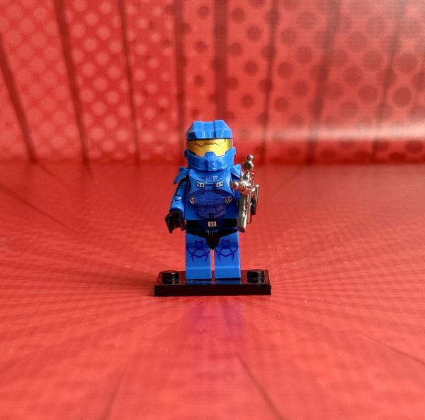 Master Chief (Blue) Minifigure | Video Game Halo