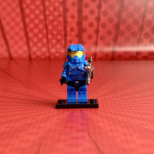 Master Chief (Blue) Minifigure | Video Game Halo