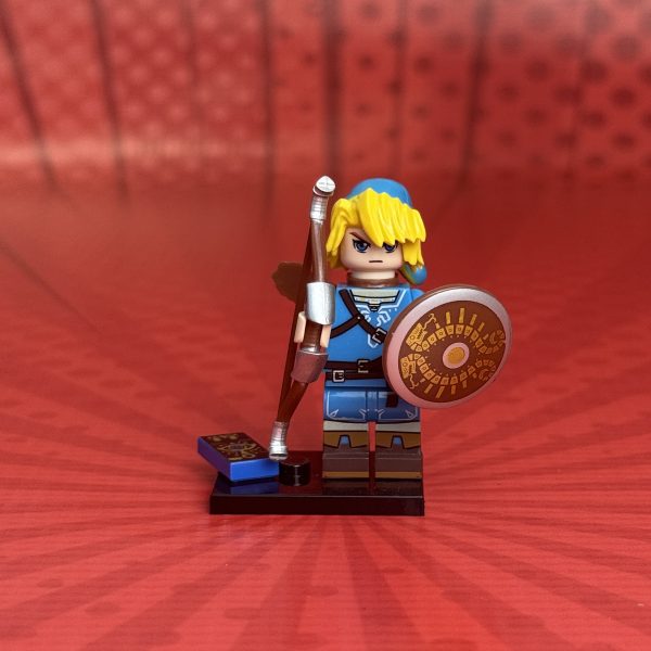 Link (Blue) Minifigure | Video Game Zelda
