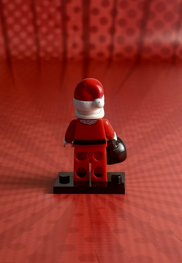 Santa Jack Skellington Minifigure (v2) | Nightmare Before Christmas - Image 2
