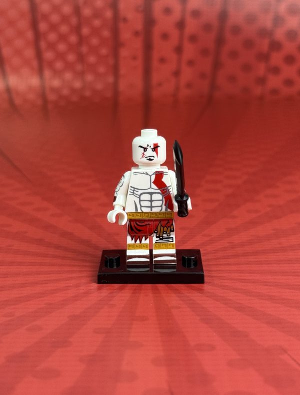 Kratos Minifigure | Video Game God of War