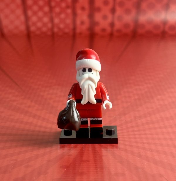 Santa Jack Skellington Minifigure (v2) | Nightmare Before Christmas