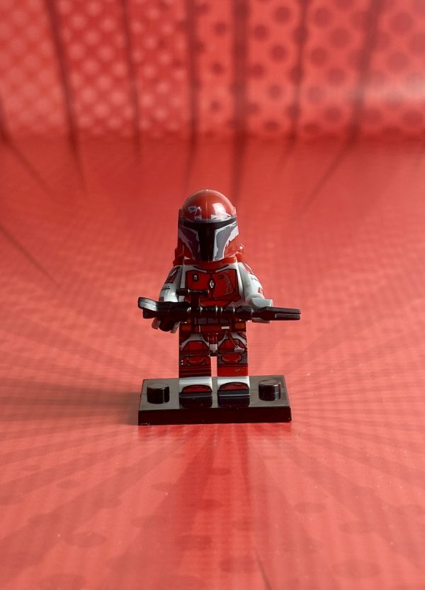 Red Mandalorian Minifigure | Star Wars