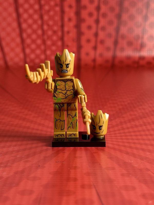 Groot Minifigure | Superhero Guardians of the Galaxy