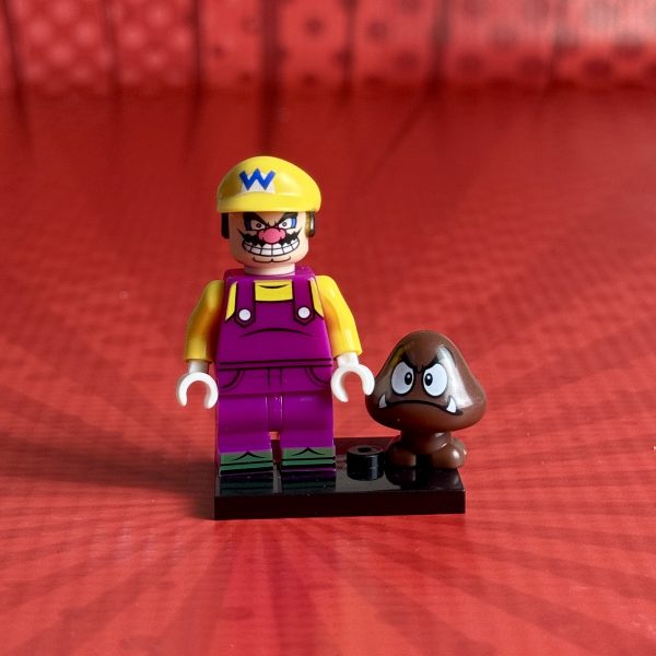 Wario Minifigure | Video Game Super Mario