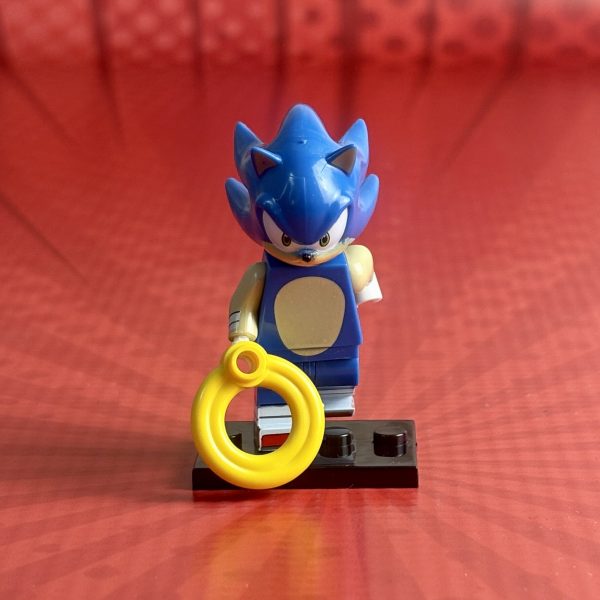Sonic Minifigure | Video Game Sonic