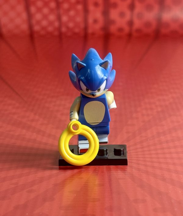 Sonic Minifigure | Video Game Sonic