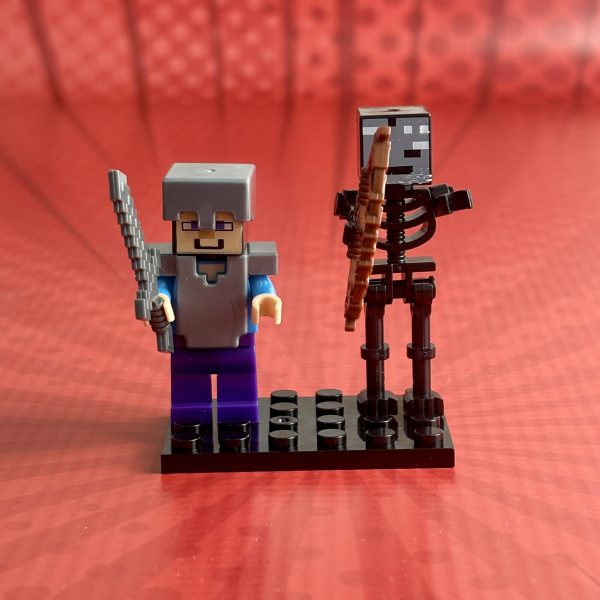 Nether Steve Minifigure | Videogame Minecraft