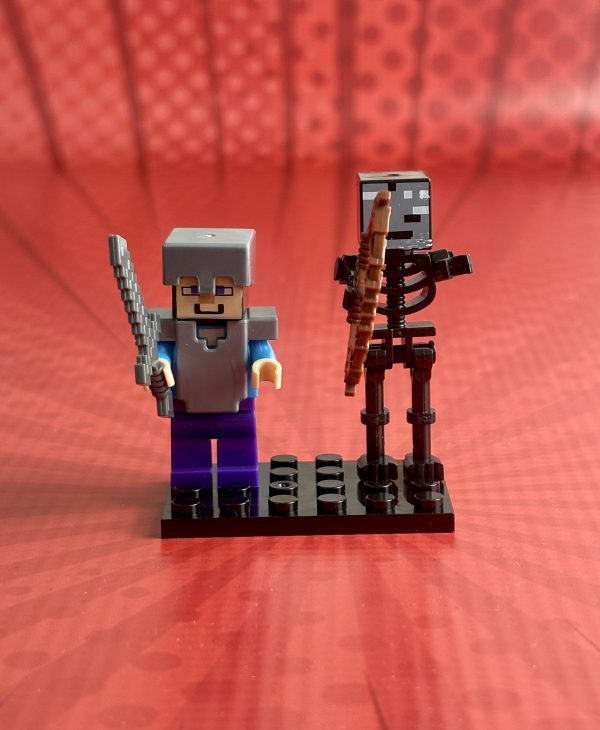 Nether Steve Minifigure | Videogame Minecraft