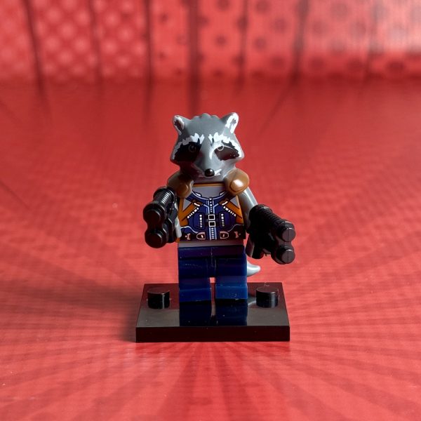 Rocket Raccoon Minifigure | Superhero Marvel