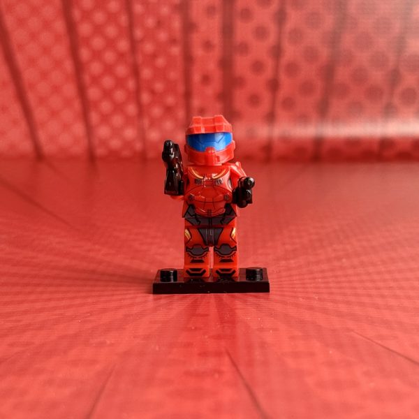 Master Chief (Red) Minifigure | Video Game Halo