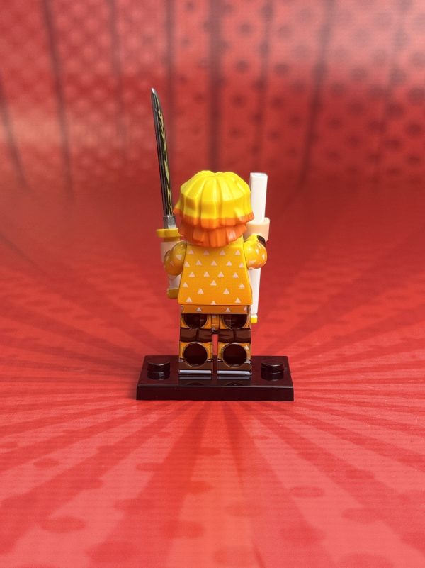 Zenitsu Agatsuma Minifigure | Demon Slayer Minifig Kimetsu no Yaiba - Image 3
