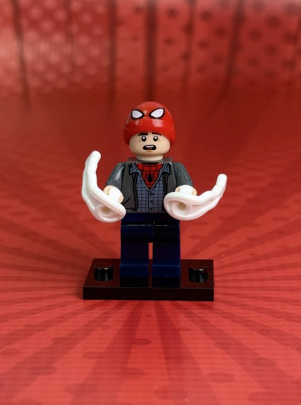 Peter Parker Mask Minifigure | Superhero Spiderman
