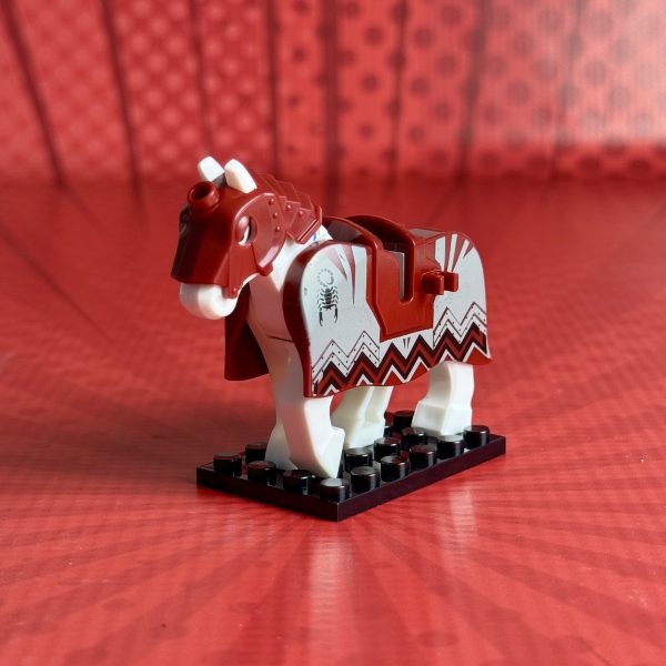 War Horse (Red) Minifigure | Custom