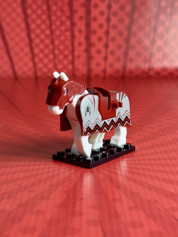 War Horse (Red) Minifigure | Custom
