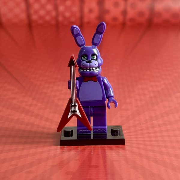 Bonnie Minifigure | Video Game Five Nights at Freddy's