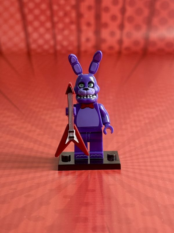 Bonnie Minifigure | Video Game Five Nights at Freddy's