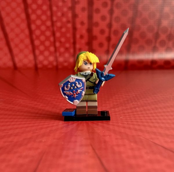 Link (Dark Green) Minifigure | Video Game Zelda