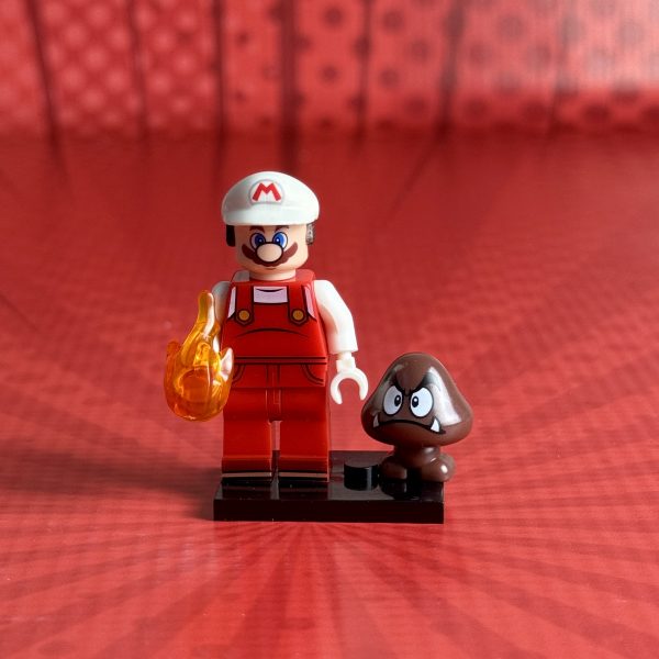 Mario Fireball Minifigure | Video Game Super Mario