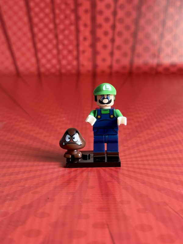 Luigi Minifigure | Video Game Super Mario